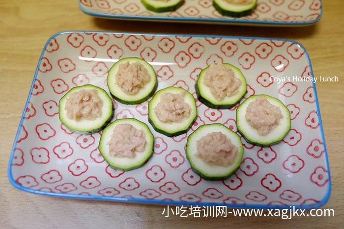 [食谱] 鲔鱼栉瓜沙拉【制作方式】